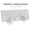Клавиатура OfficePro SK790W Wireless/Bluetooth White (SK790W) изображение 8