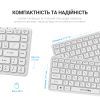 Клавиатура OfficePro SK790W Wireless/Bluetooth White (SK790W) изображение 9