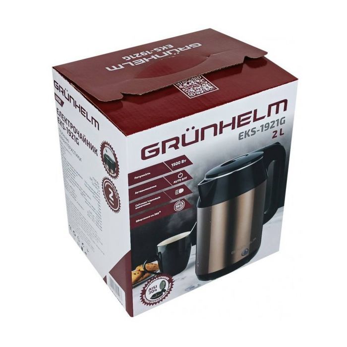 Электрочайник Grunhelm EKS-1921G изображение 5