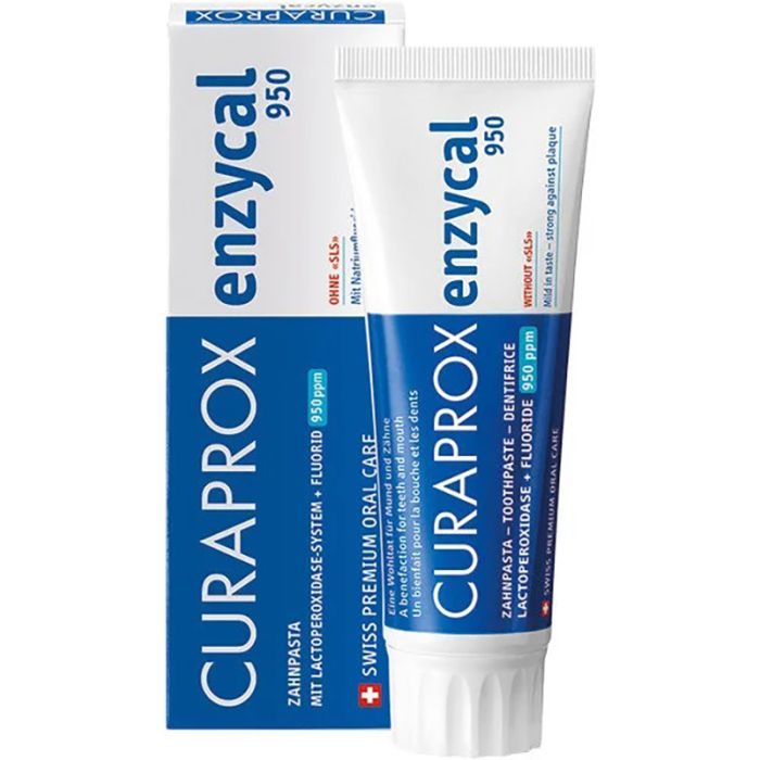 Зубная паста Curaprox Enzycal 950 Ферментная 75 мл (7612412422436) изображение 2