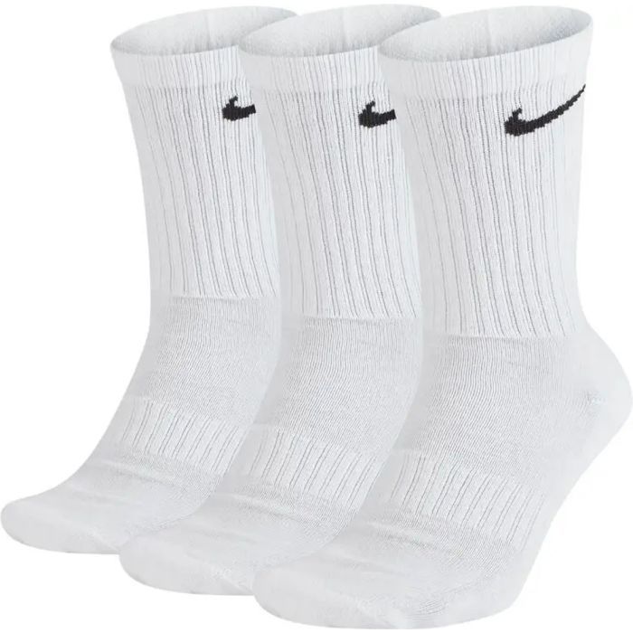 Носки Nike U NK EVERYDAY CUSH CREW 3PR SX7664-100 46-50 3 пари Білі (888407233890)