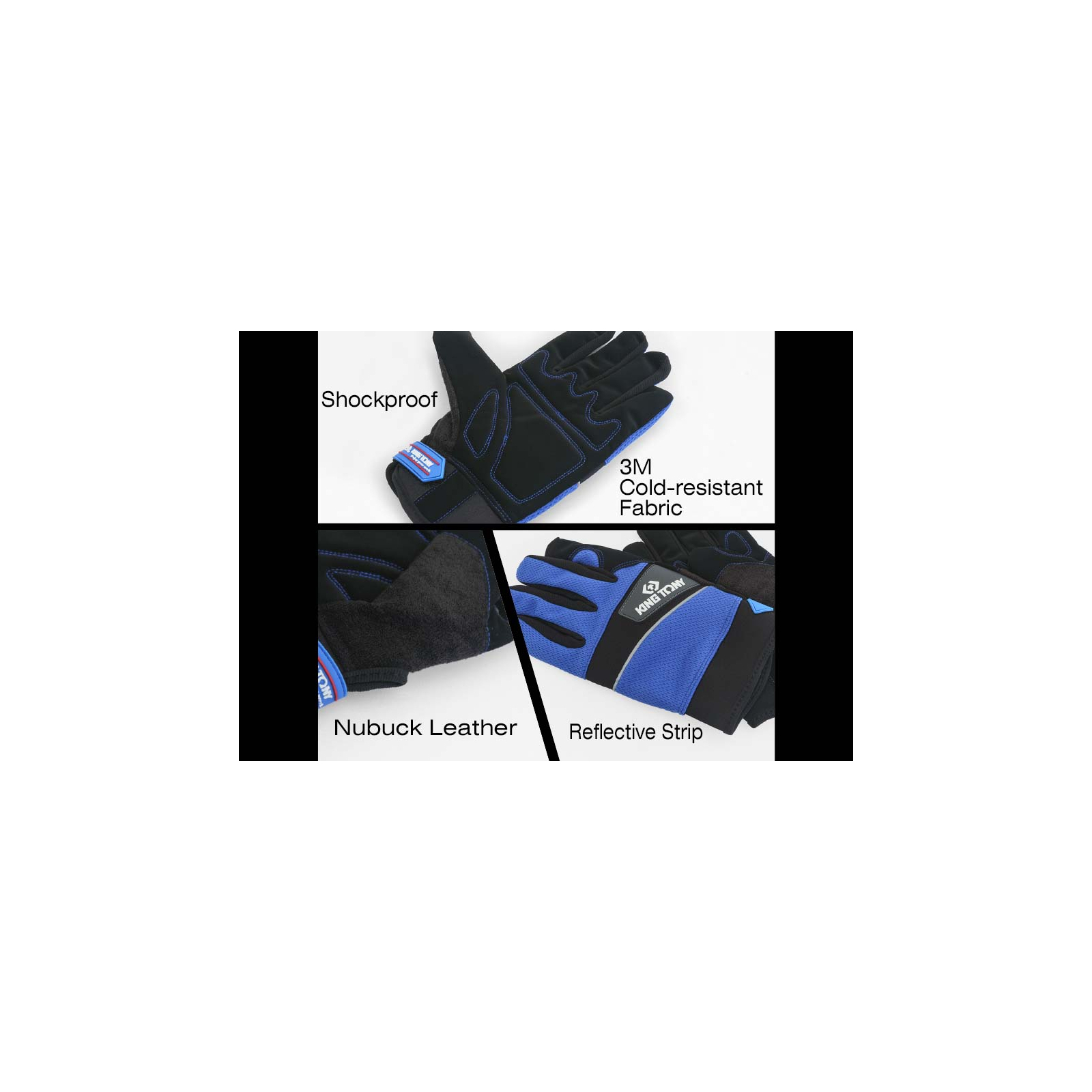 Защитные перчатки KING TONY р. XXL (9TH44-XXL) изображение 3