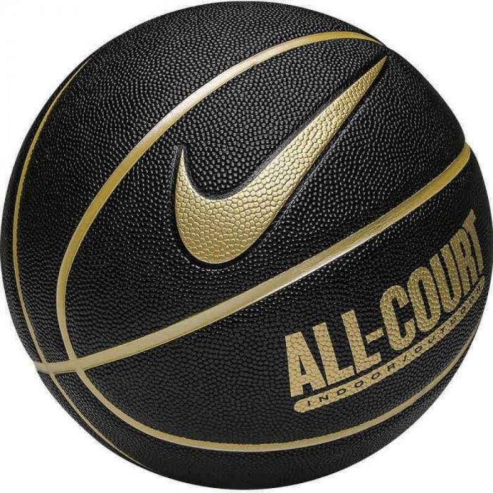 Мяч баскетбольный Nike Everyday All Court 8P N.100.4369.070.07 Уні 7 Золотий/Чорний (887791402509)