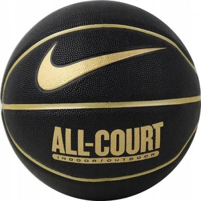 Мяч баскетбольный Nike Everyday All Court 8P N.100.4369.070.07 Уні 7 Золотий/Чорний (887791402509) изображение 2