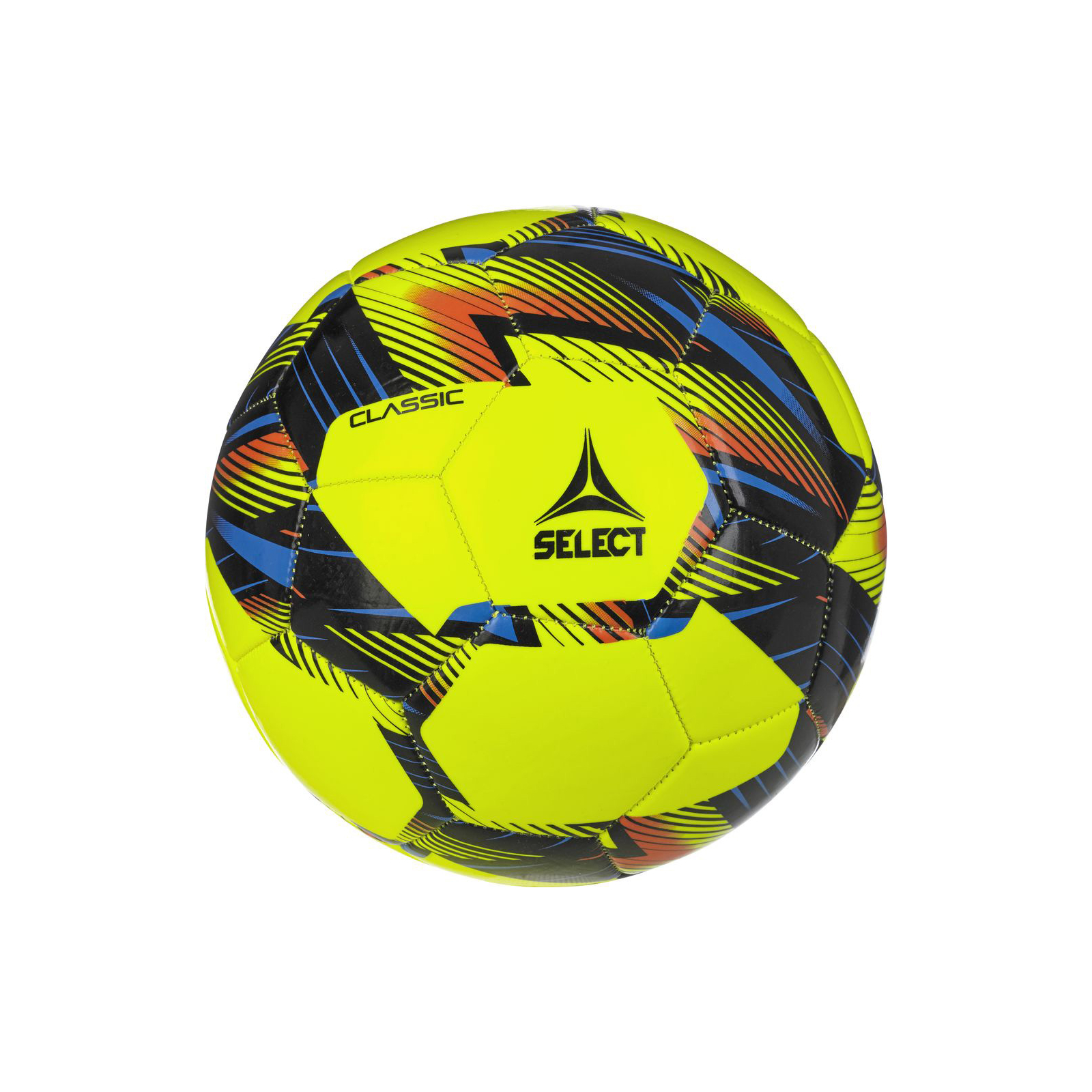 М'яч футбольний Select FB Classic v23 жовто-чорний Уні 4 (5703543316182)