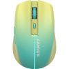 Мышка Canyon MW-44 LED Rechargeable Wireless/Bluetooth Yellow Blue (CNS-CMSW44UA) изображение 3