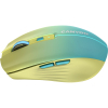 Мышка Canyon MW-44 LED Rechargeable Wireless/Bluetooth Yellow Blue (CNS-CMSW44UA) изображение 4