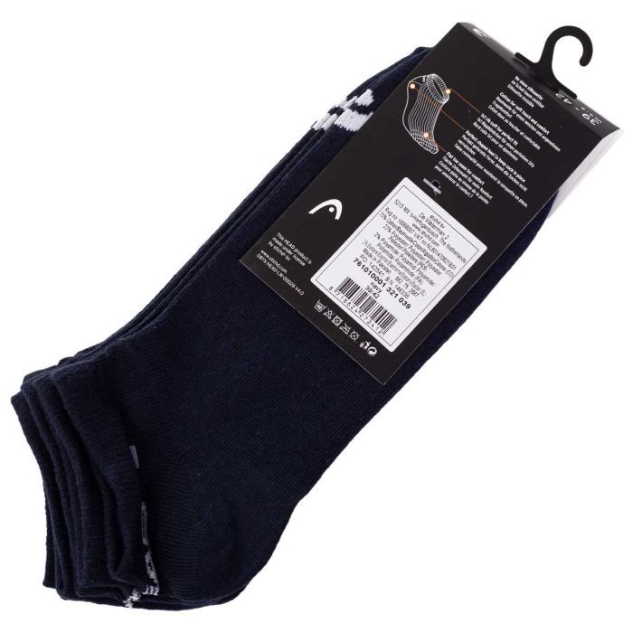 Носки Head Sneaker 3P Unisex 761010001-321 3 пари Синій 35-38 (8718824272405) изображение 7