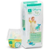 Подгузники Offspring трусики Размер L (9-14 кг) 36 шт, Лес (9355465009091) (DP-OI-FAP-L36P-FRT)