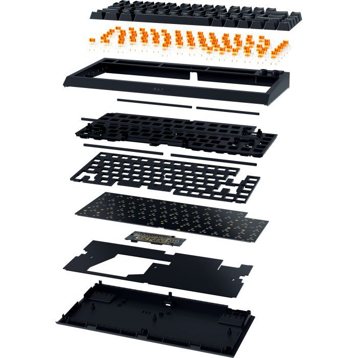 Клавиатура Razer BlackWidow V4 75 USB UA White (RZ03-05001700-R3M1) изображение 9