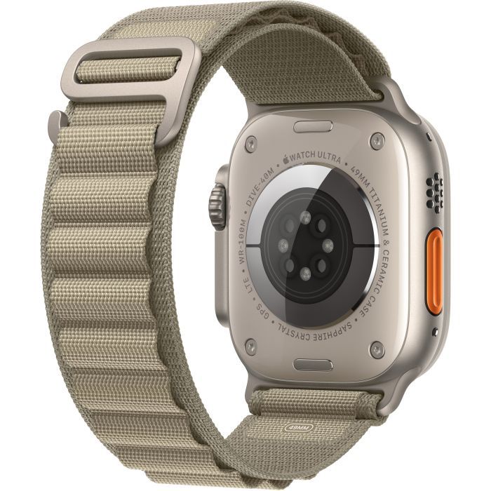 Ремінець до смарт-годинника Apple 49mm Olive Alpine Loop - Medium (MT5U3ZM/A) зображення 5