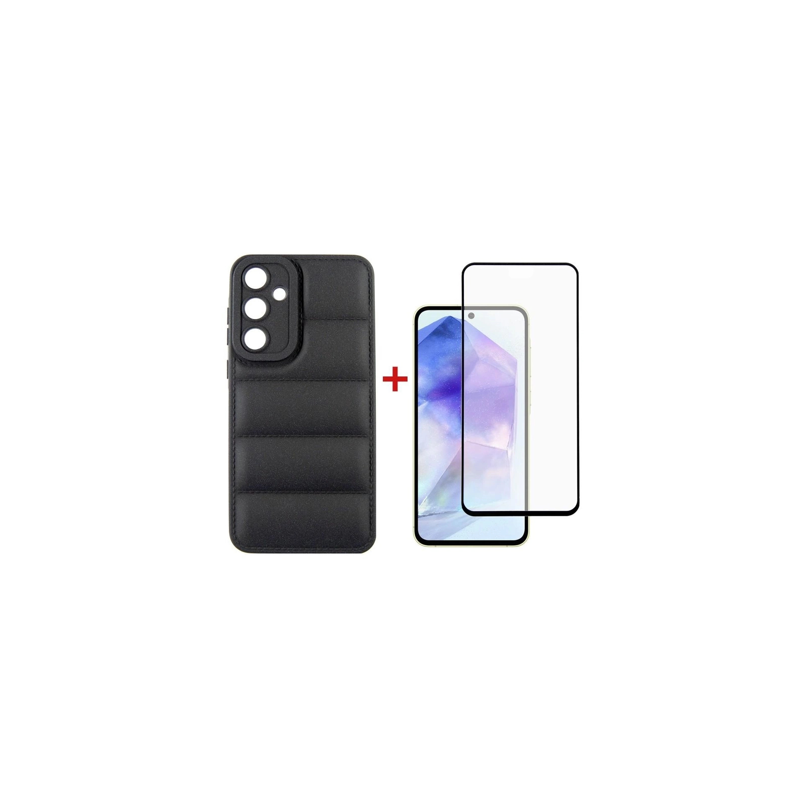 Чехол для мобильного телефона Dengos Kit for Samsung Galaxy A54 5G case + glass (Mint) (DG-KM-43)