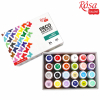 Акриловые краски Rosa для декора матовые 24 цв по 20 мл (4823098523963) изображение 3