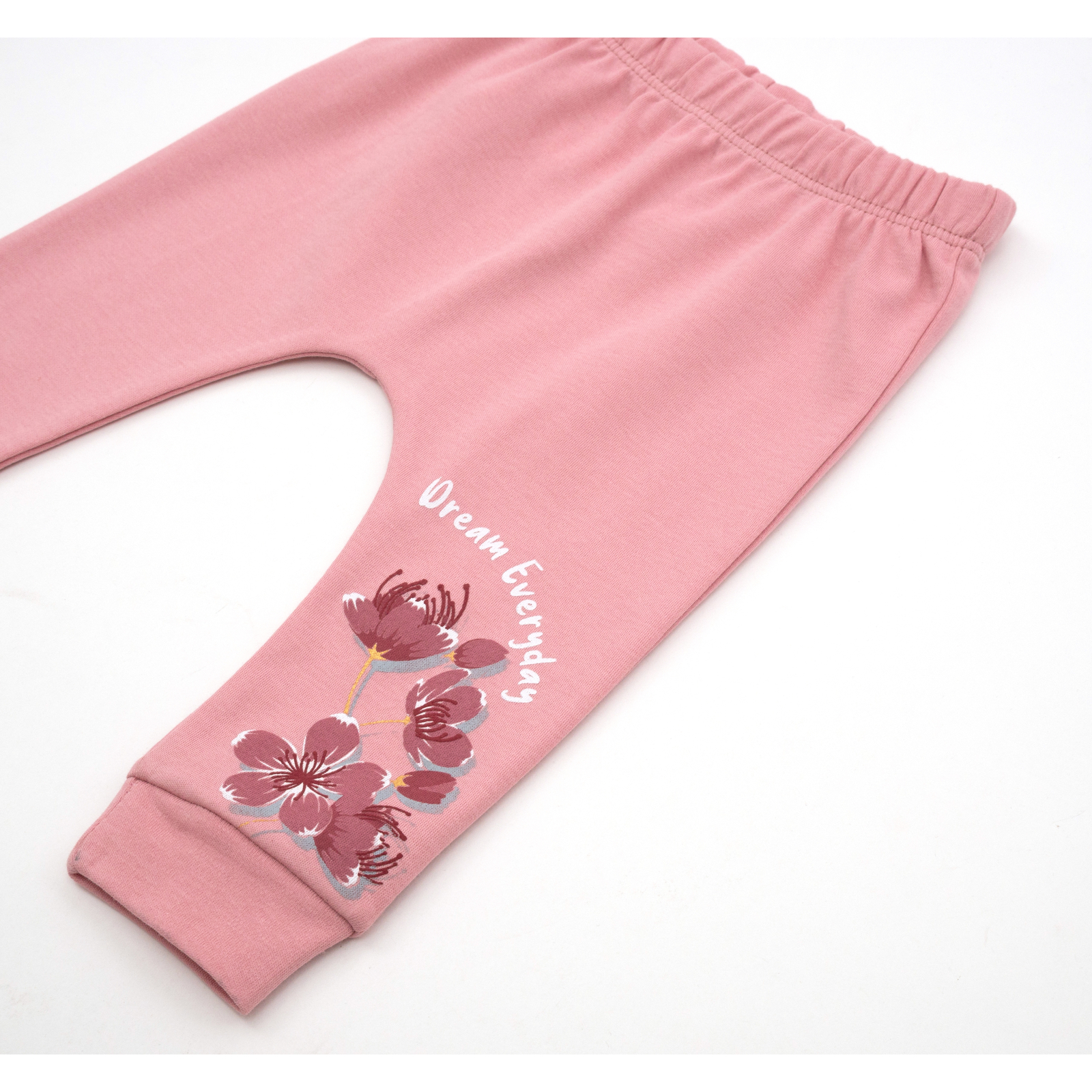 Набір дитячого одягу Miniworld з квіточками (16350-62G-pink) зображення 7