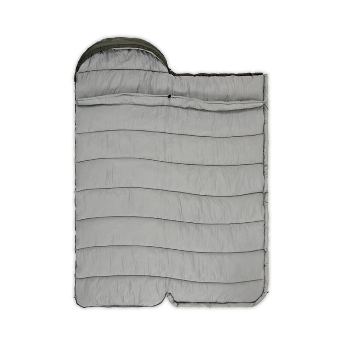 Спальный мешок Naturehike з капюшоном U250S NH20MSD07 (0°C) лівий, темно-зелений (6927595764305-L) изображение 3