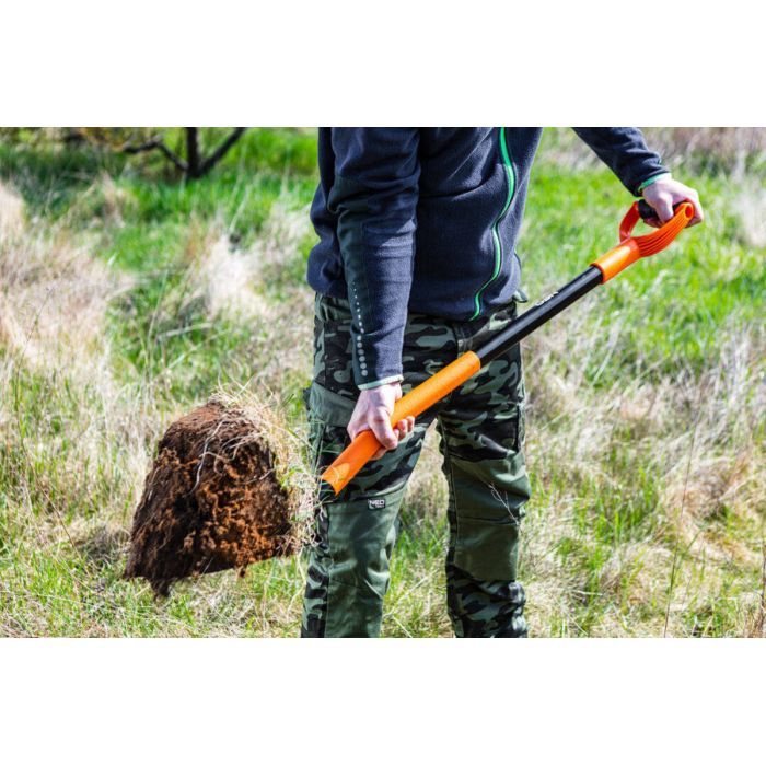Лопата Neo Tools штыковая, рукоятка металлическая D-образная, 125см, 2.28кг (95-008) изображение 2
