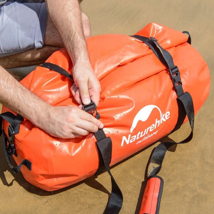 Сумка дорожная Naturehike баул водонепроникний NH20FSB03 120 л червона (6927595744345) изображение 6