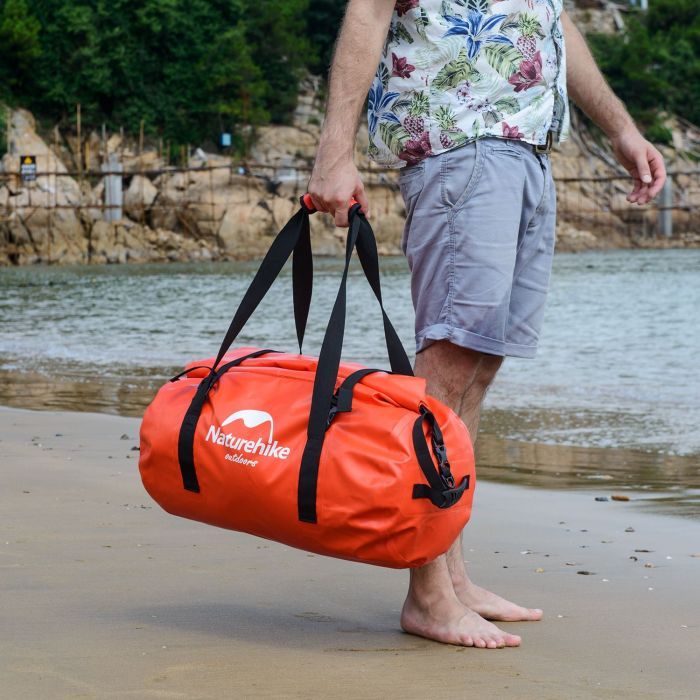 Сумка дорожная Naturehike баул водонепроникний NH20FSB03 120 л червона (6927595744345) изображение 8