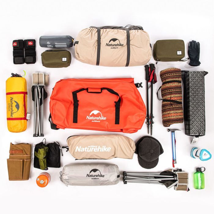 Сумка дорожная Naturehike баул водонепроникний NH20FSB03 120 л червона (6927595744345) изображение 9