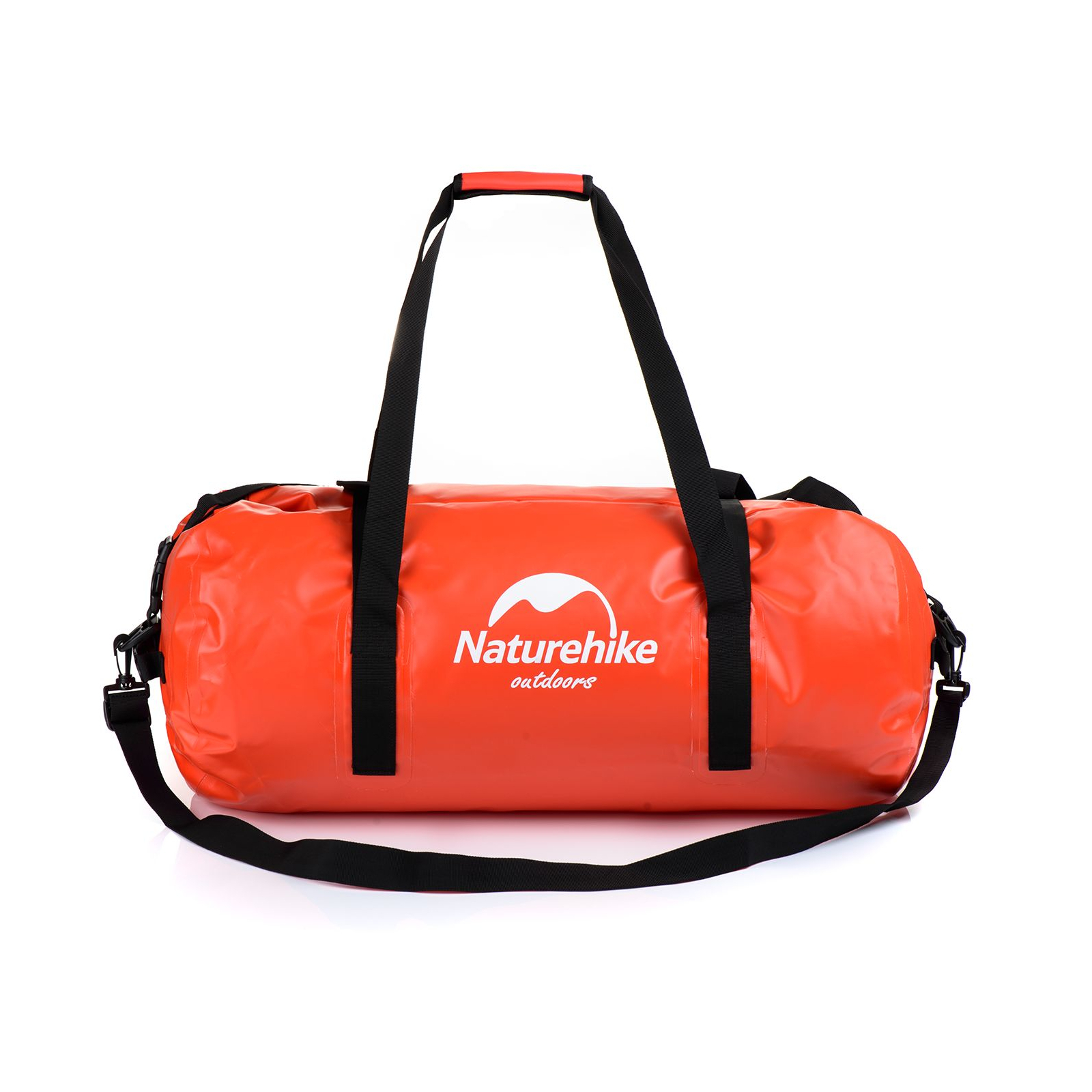 Дорожня сумка Naturehike баул водонепроникний NH20FSB03 60 л червона (6927595744284)