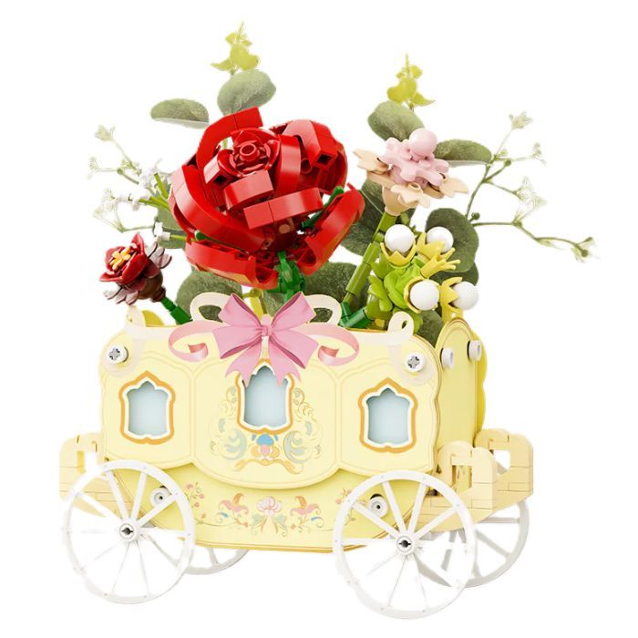 Конструктор Pantasy Original - Flower Cart Кошик із трояндами (15027)
