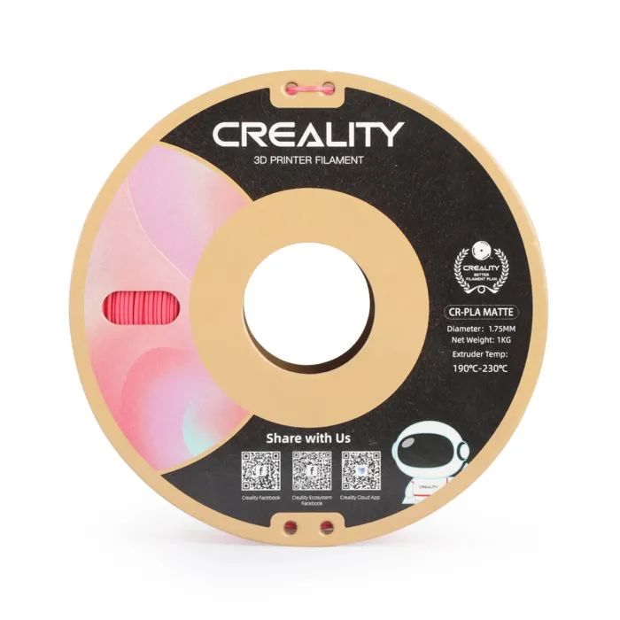 Пластик для 3D-принтера Creality PLA matte 1кг, 1.75мм, black (3301010297) изображение 3