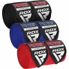 Бинт для спорта RDX для боксу RB Hand Wraps Combine 3 пари Red,Black,Blue (4.5м.) (HWC-RBU+) изображение 2