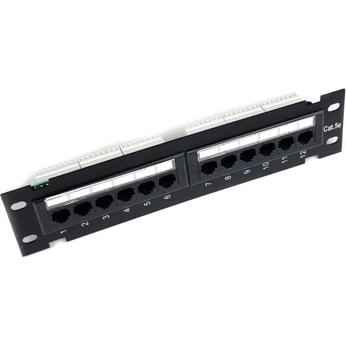 Патч-панель настенная 12 портов 5e UTP Eserver (WT-2180-Dual)