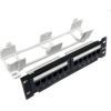 Патч-панель настенная 12 портов 5e UTP Eserver (WT-2180-Dual) изображение 3