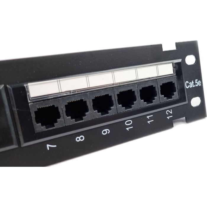 Патч-панель настенная 12 портов 5e UTP Eserver (WT-2180-Dual) изображение 4