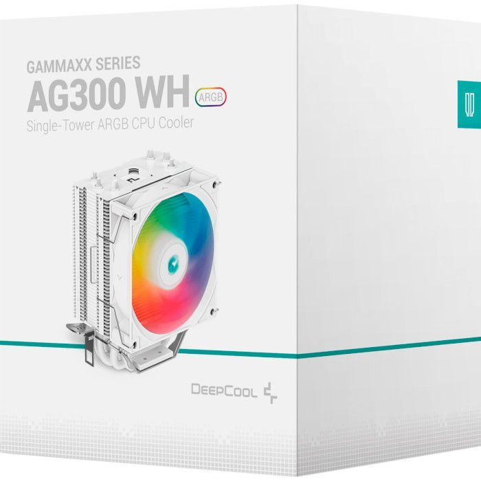 Кулер для процессора Deepcool AG300 WH ARGB (R-AG300-WHAMMN-G) изображение 10