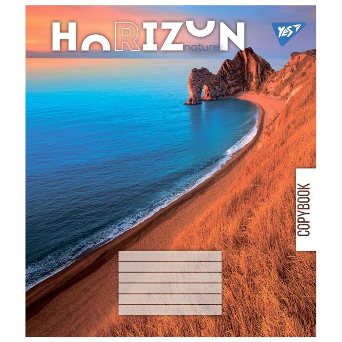 Зошит Yes Horizon nature 60 аркушів клітинка (767144) зображення 6