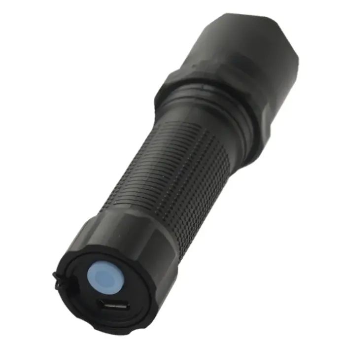 Ліхтар Quantum Minik black 3W LED з USB (QM-FL1040) зображення 3