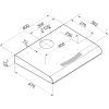 Вытяжка кухонная Hansa OSC6112WH изображение 6