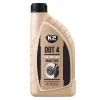 Тормозная жидкость K2 Turbo Brake Fluid DOT 4 1 л (T108)