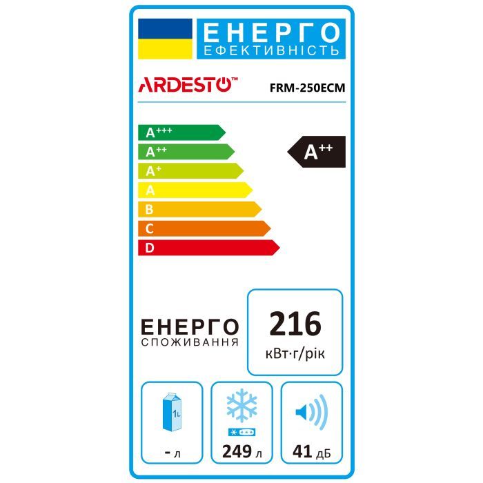 Морозильный ларь Ardesto FRM-250ECM изображение 11