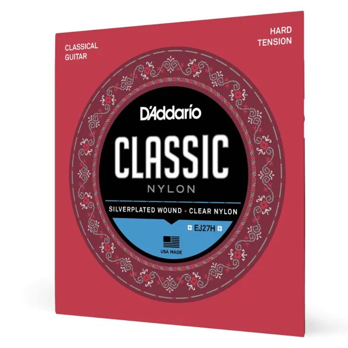 Струни для гітари D'Addario Student Classics Hard Tension (EJ27H) зображення 2