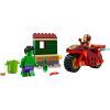 Конструктор LEGO Marvel Железный человек на мотоцикле и Галк 68 деталей (76287) изображение 2