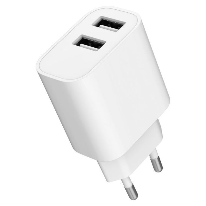 Зарядное устройство Gembird 2 USB-A 5V/2.4A (12W) white (TA-UC-2A12-01) изображение 3