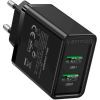 Зарядний пристрій Vention 2xUSB 36W (2xUSB-A) QC3.0 black (FBAB0-EU) зображення 3