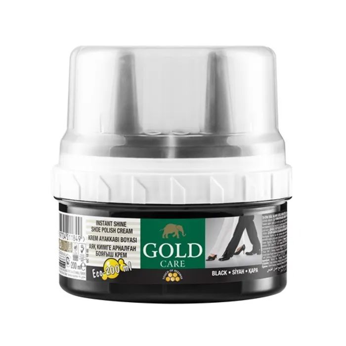 Крем для обуви GoldCare Блеск Бесцветный 200 мл (8697704011887)