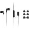 Наушники Lenovo USB-C Wired In-Ear Headphone Black (4XD1J77351) изображение 3