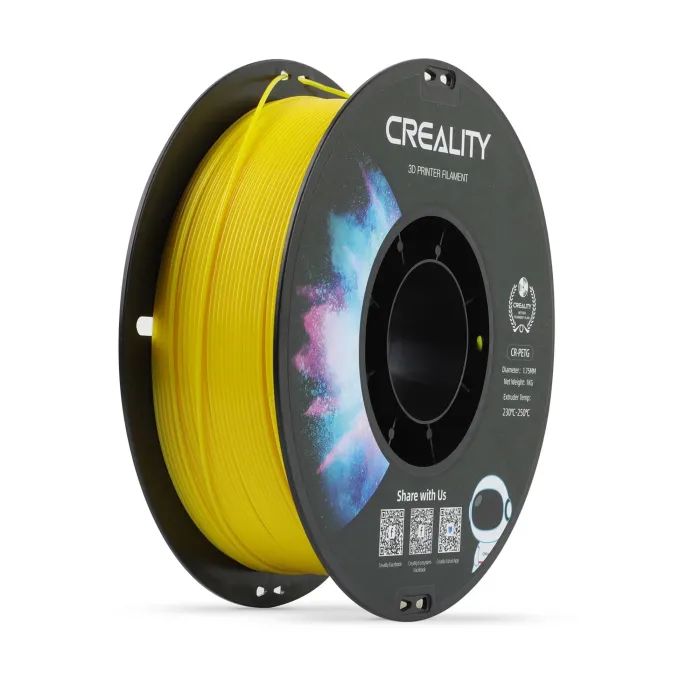 Пластик для 3D-принтера Creality PETG 1.75мм, white, 4x1кг (3301030085)