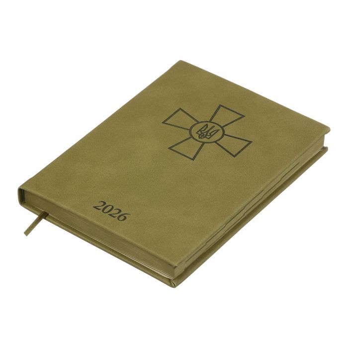 Тижневик Buromax датований 2026 FORCES, А5 світло-коричневий (BM.21130-18) зображення 3