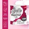 Бумажные полотенца Chisto Softa Royal Roll 3 слоя 350 отрывов 1 рулон (4823098414759) изображение 2