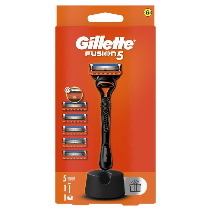 Бритва Gillette Fusion5 с 5 сменными картриджами + Подставка (8700216356794) изображение 2