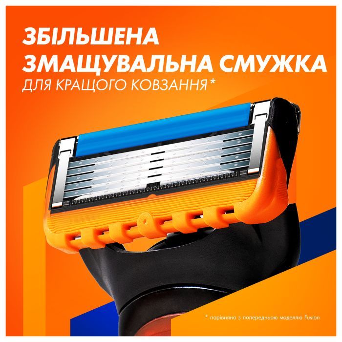 Бритва Gillette Fusion5 с 5 сменными картриджами + Подставка (8700216356794) изображение 6