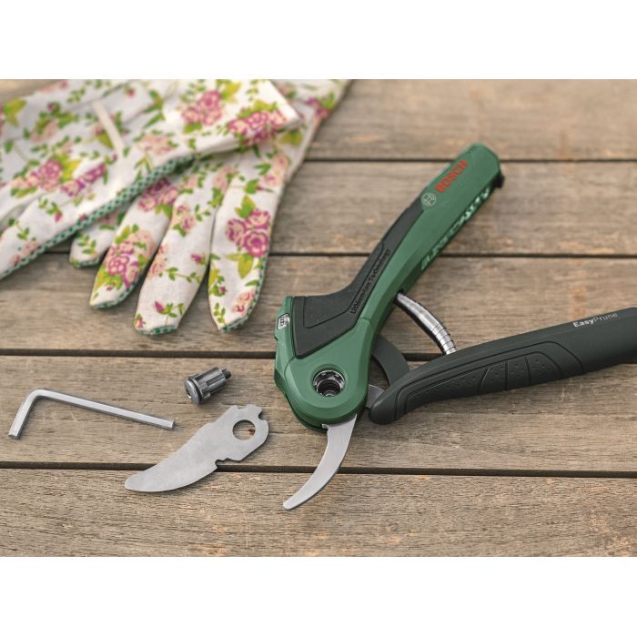 Секатор Bosch EasyPrune, 3.6В, до 25мм, 0.49кг (0.600.8B2.102) зображення 7