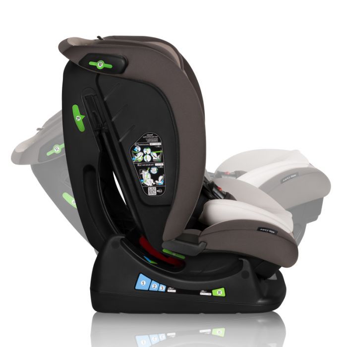 Автокресло Lionelo Aart I-Size Black Carbon Red (LO-AART I-SIZE BLACK CARBON RED) изображение 4