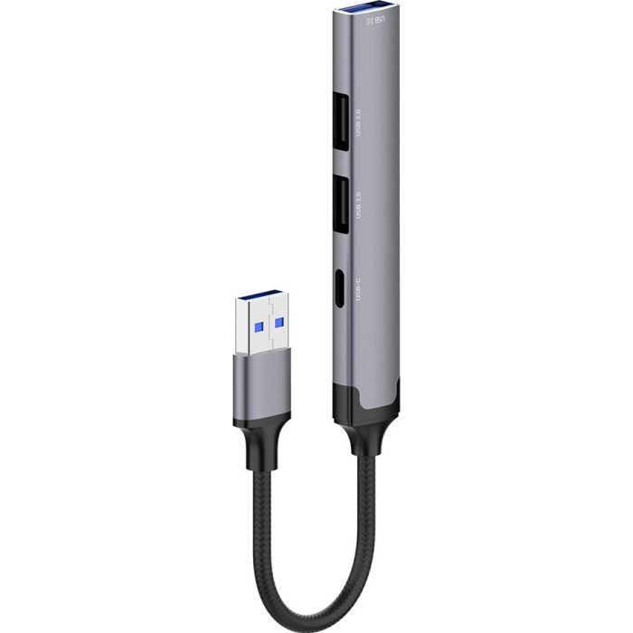 Концентратор ColorWay USB-A 4-в-1 USB2.0х3/USB3.0 (CW-HUB05) изображение 6